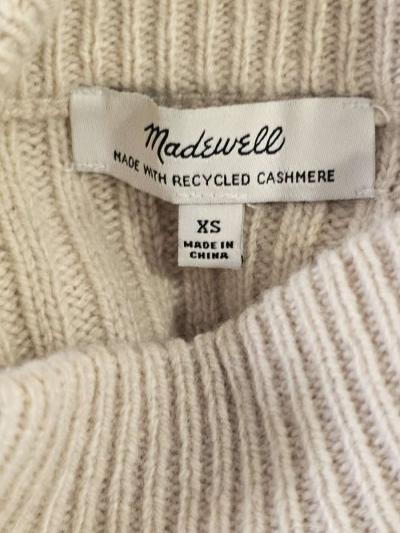 Madewell Recycled Cashmere and Wool Sweatee Size XS - Thumbnail 5