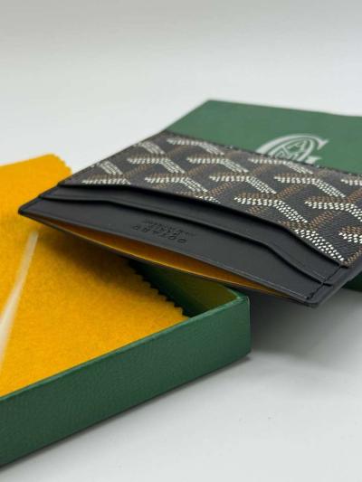 Black And White Goyard Card Holder - Thumbnail 2