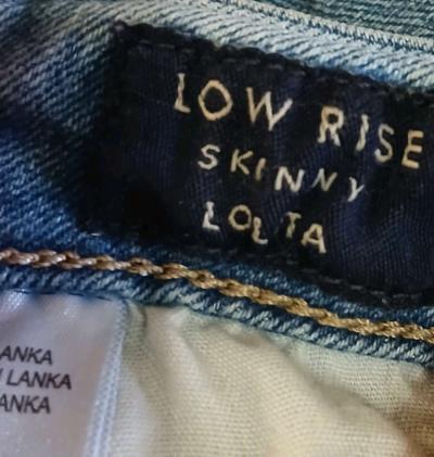 Lucky Brand Low Rise Skinny Lolita Jeans for Women Size 2 - Thumbnail 6