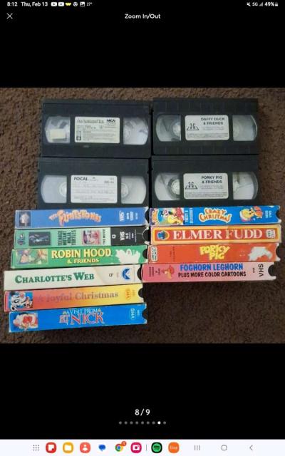 vhs taps lot - Thumbnail 2