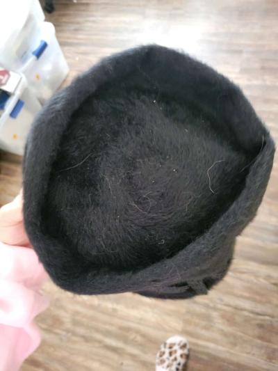 vintage fur hat - Thumbnail 6