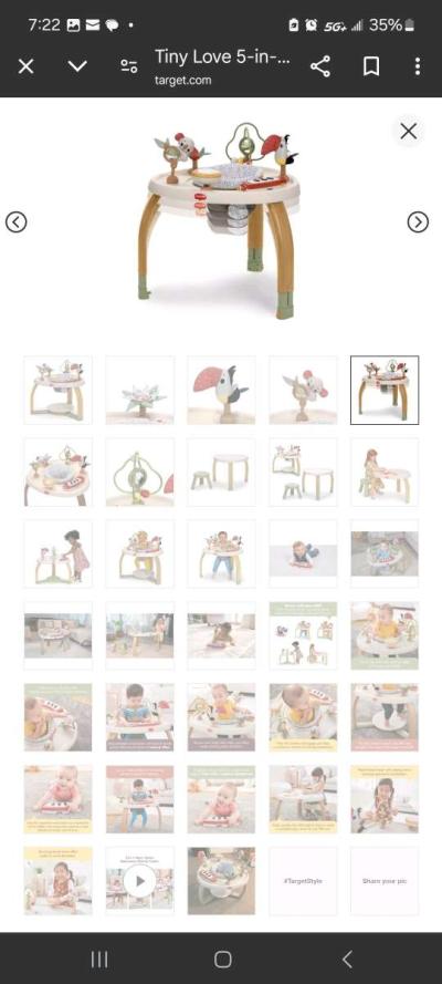 Tiny Love 5in1 Deluxe Stationary Activity Center - Thumbnail 3