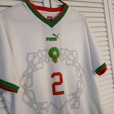 Authentic World Cup Morocco Hakimi Jersey Size 3XL - Thumbnail 4