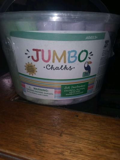 Jumbo Chalks for children