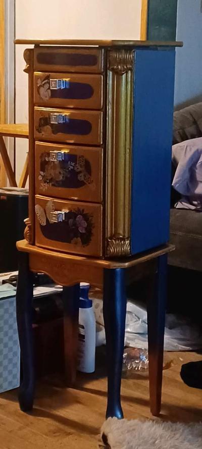 upcycled jewerly armoire - Thumbnail 2
