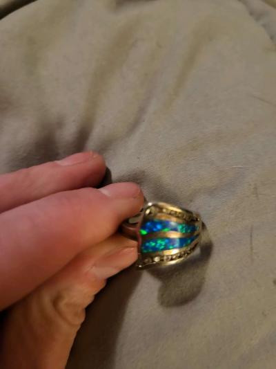 925 Mermaid tail ring - Thumbnail 3