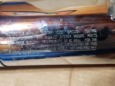 BMW R18  Roctane OEM EXHAUST Muffler Silencer 9829210 - Thumbnail 3