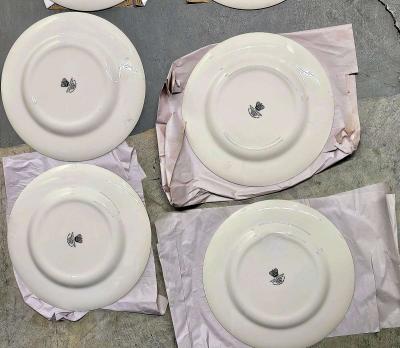 royal stafford skull dinner plates 7pc - Thumbnail 3