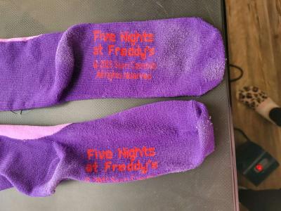 five nights of teddies character socks - Thumbnail 4