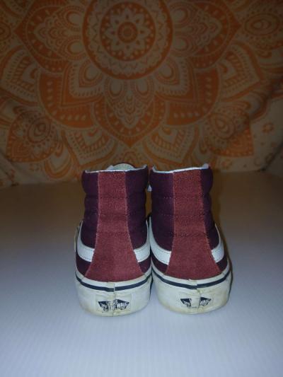 Vans Shoes Womens 75 Sk8Hi Old Skool High Top Sneakers - Thumbnail 5