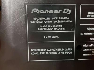 Pioneer DDJ400N LE Gold 2Channel DJ Controller Works No Cord - Thumbnail 5
