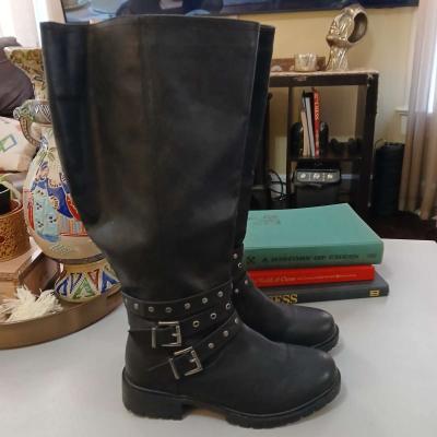 Torrid Buckle detail wide calf boots for Women Size 11ww - Thumbnail 3