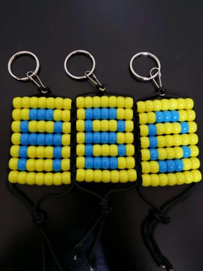 initials Keychains ABC
