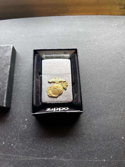 zippo collectible marine corps lighter - Thumbnail 2