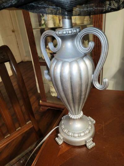 Sparkly silver lamp - Thumbnail 3