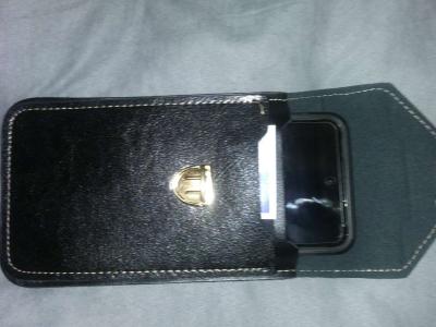 leather cellphone holder brand new - Thumbnail 2