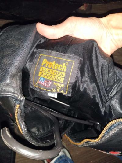 Vintage Leather Moto Jacket  genuine heavy leather - Thumbnail 5