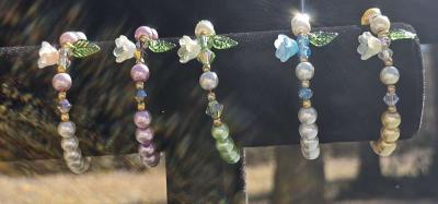 beaded stretchy bracelets - Thumbnail 3