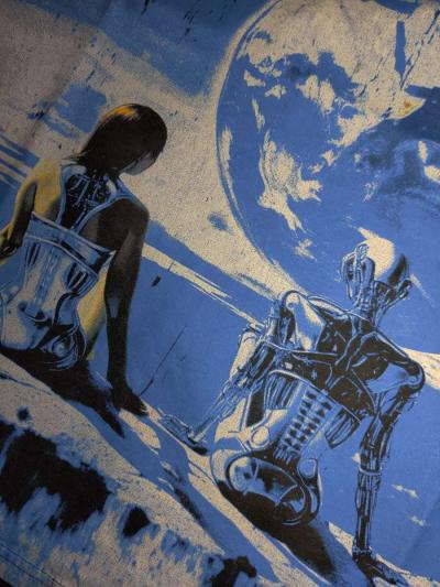 Godspeed Artificial Love TShirt Royal Washed - Thumbnail 3