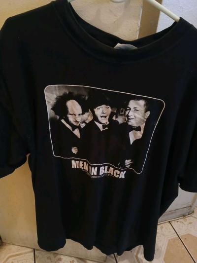 The Three Stooges Men In Black 2004 T Shirt Size XL for Men - Thumbnail 2