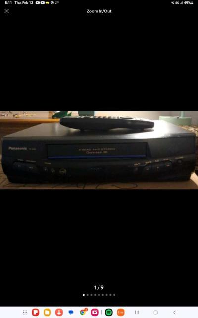 Panasonic vhs player PV 8450 - Thumbnail 3