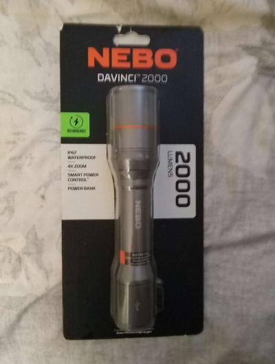 Nebo Davinci 2000 rechargeable flashlight - Thumbnail 6