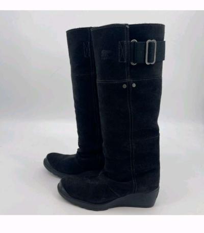 SOREL SUEDE WEDGE BOOTS - Thumbnail 6