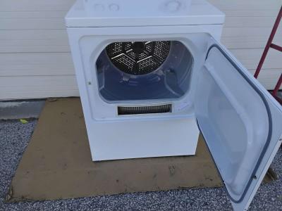Nice White GE Extra Large Capacity Gas Dryer Like New - Thumbnail 4