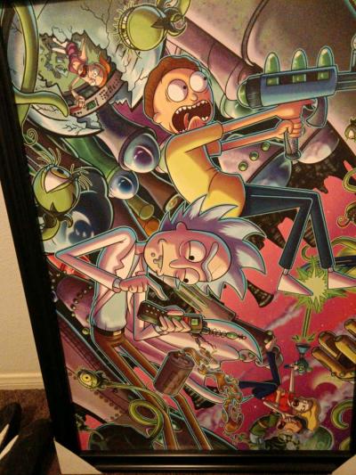 Rick and Morty painting - Thumbnail 2