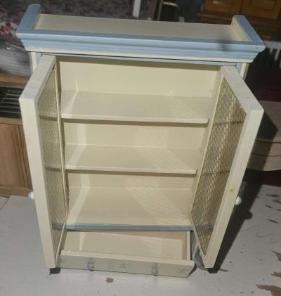 Beige Dollhouse Display Cabinet - Thumbnail 3