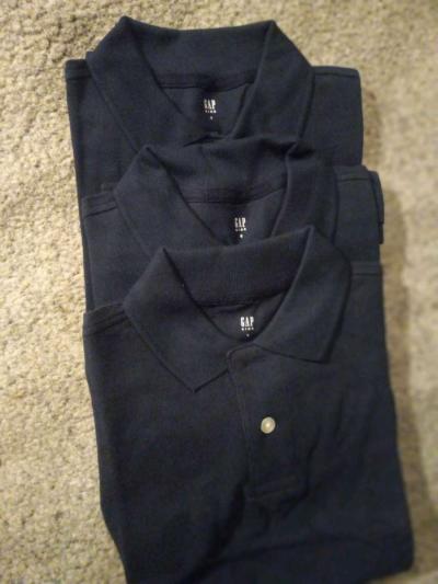 Gap kids navy polo - Thumbnail 4