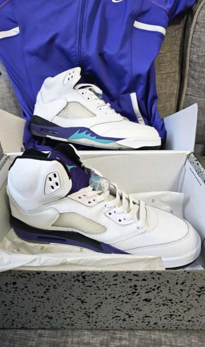 jordan 5 grapes - Thumbnail 3