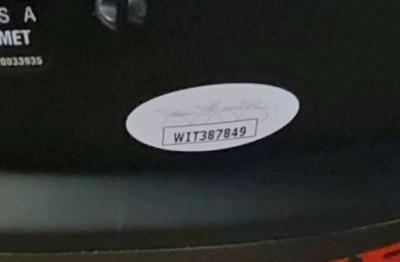 Michael Vick autographed replica Falcons Full Sized Helmet w - Thumbnail 5