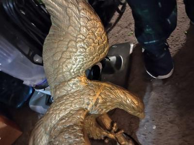 bronze eagle statue - Thumbnail 4