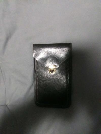 leather cellphone holder brand new