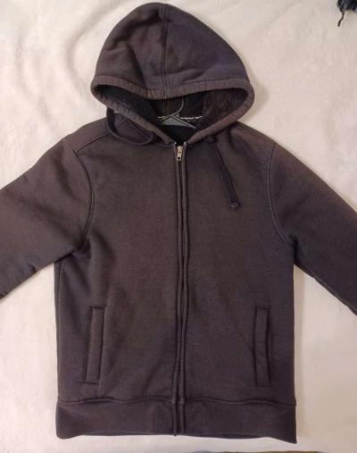 Black zip up hoodie