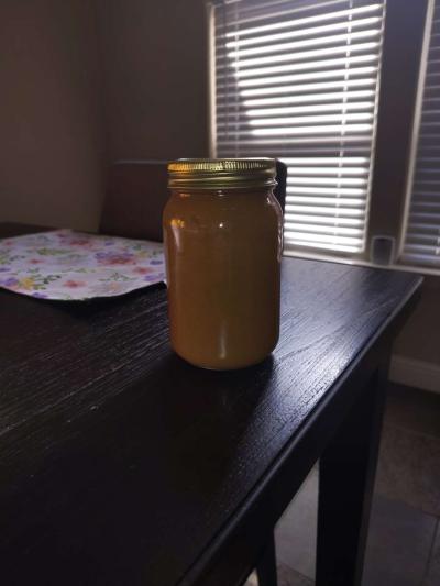 Homemade Applesauce and Blueberry Lemon Jelly and Cowboy Can - Thumbnail 3