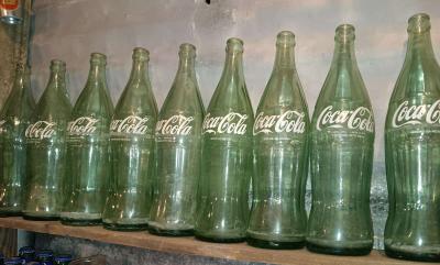 Coke Cola bottles - Abbott, Texas