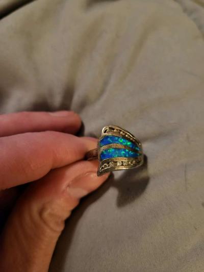 925 Mermaid tail ring - Thumbnail 4