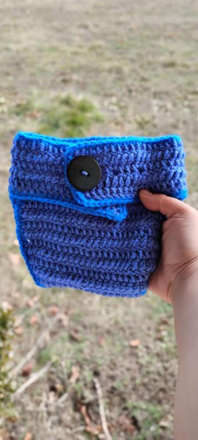 Lovey And Diaper Cover - Thumbnail 2