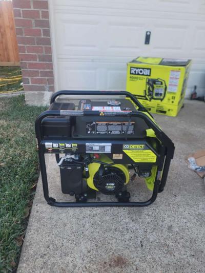 Generador Ryobi 4000 Watts Nuevo Trabajando Muy bien - Thumbnail 4