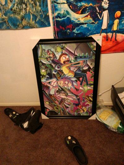 Rick and Morty painting - Thumbnail 3