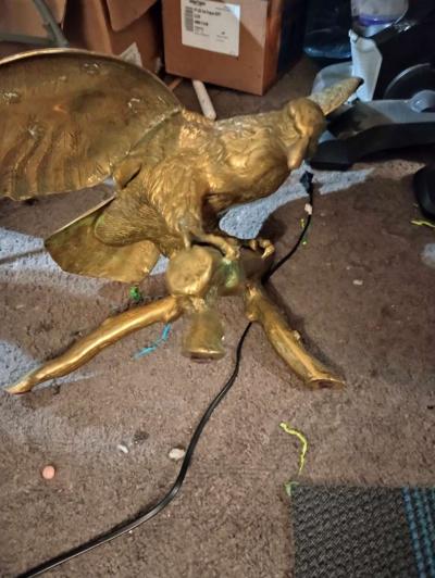 bronze eagle statue - Thumbnail 2