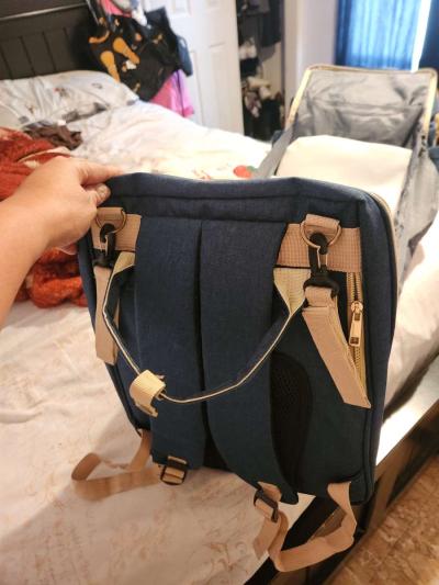 blue diaper backpack - Thumbnail 3