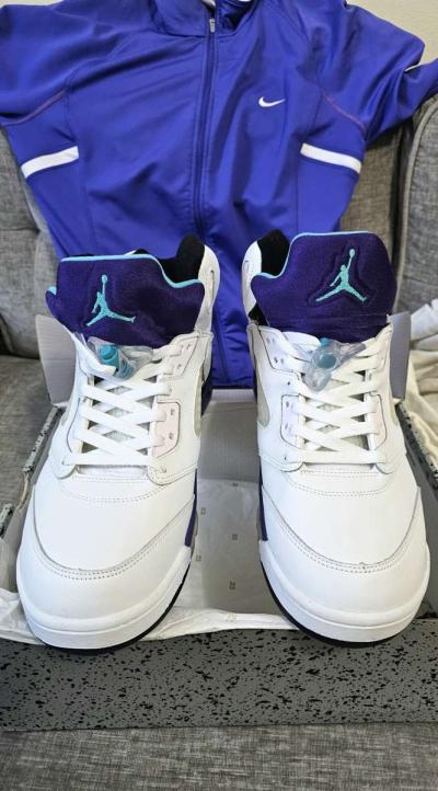 jordan 5 grapes - Thumbnail 4