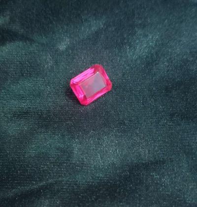 3 CT loose Ruby gemstone - Thumbnail 2
