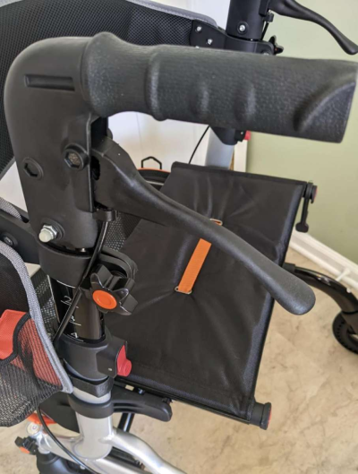 All terrain Rollator Walker Foldable Seat Light - Thumbnail 6