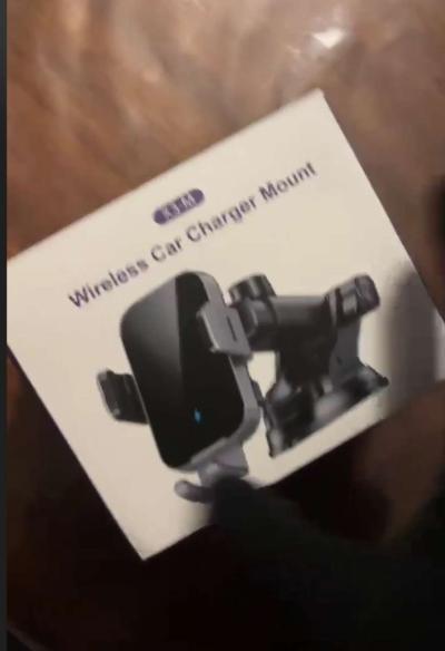 wireless car charger mount