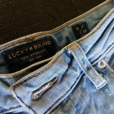 Lucky Brand Low Rise Skinny Lolita Jeans for Women Size 2 - Thumbnail 3