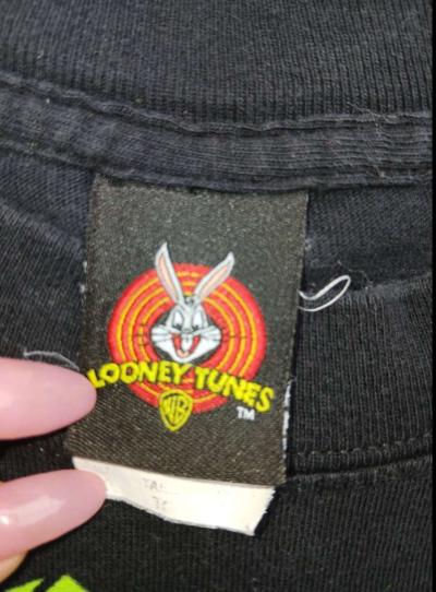 Y2K Looney Tunes Marvin The Martin Mens XL Graphic Tee - Thumbnail 5